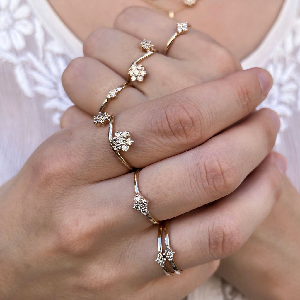 TUSCANY, Lucca Ring, Gold/White
