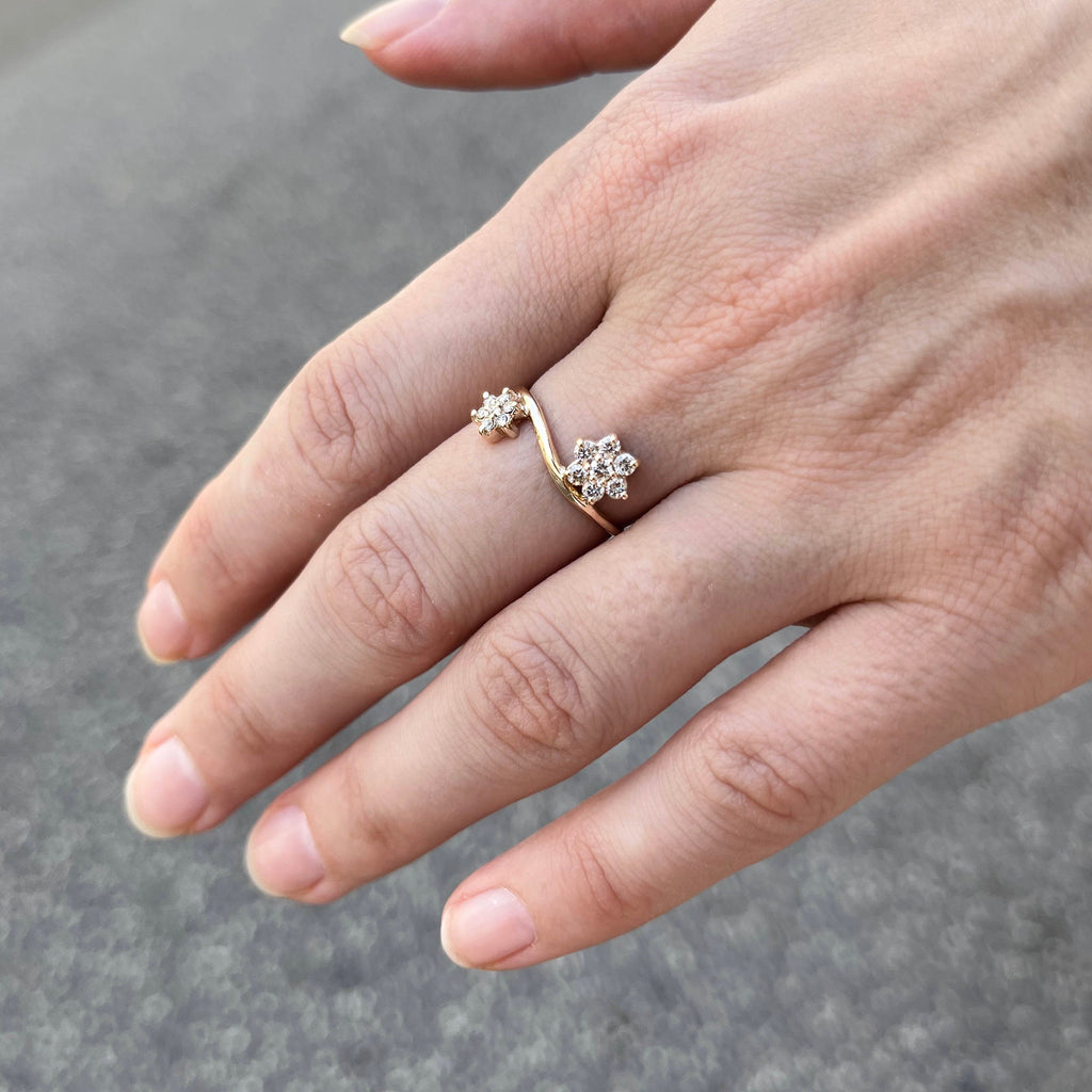 TUSCANY, Siena Ring, Gold/White