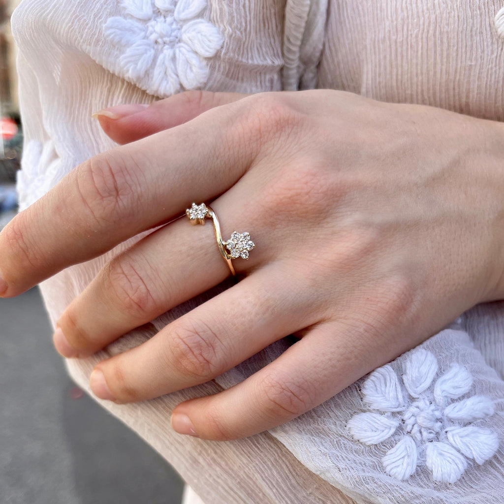 TUSCANY, Siena Ring, Gold/White