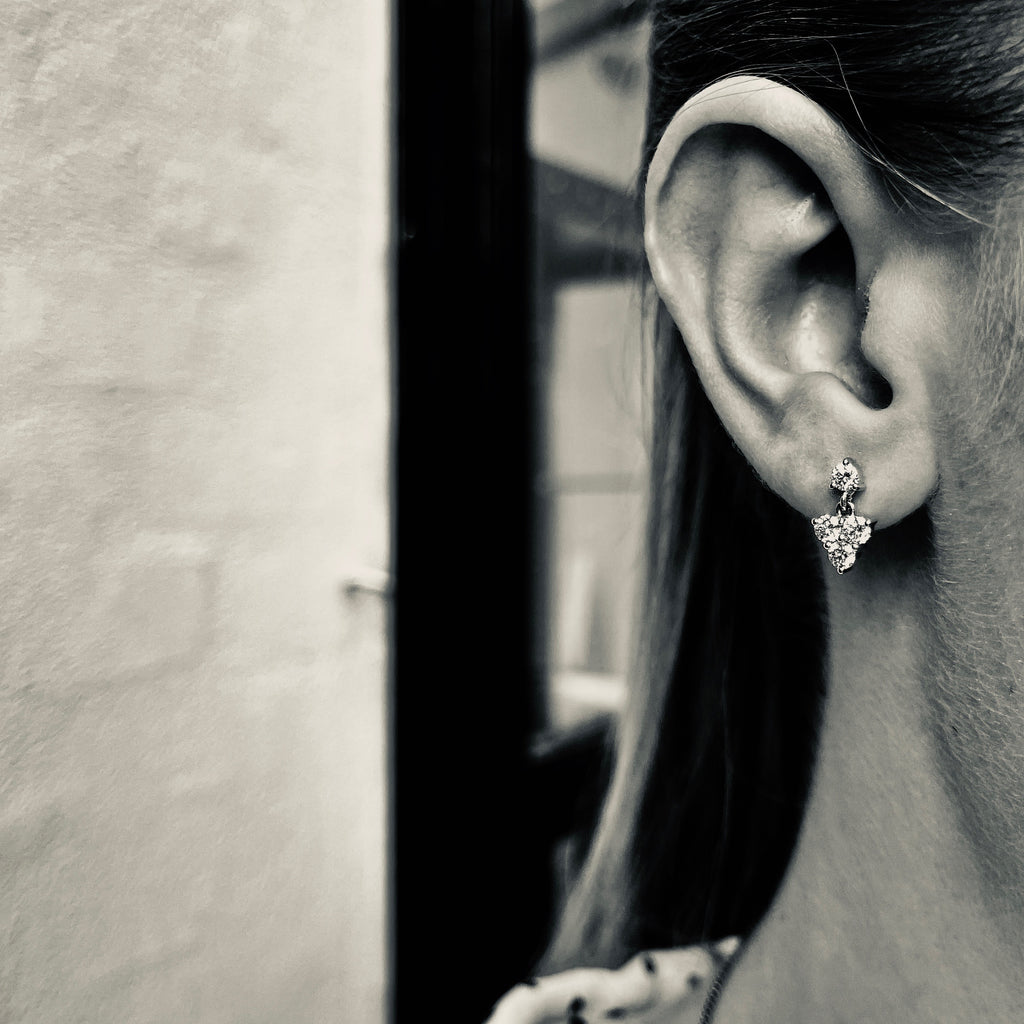 OLYMPIA, Aphrodite Lux Earrings, Gold