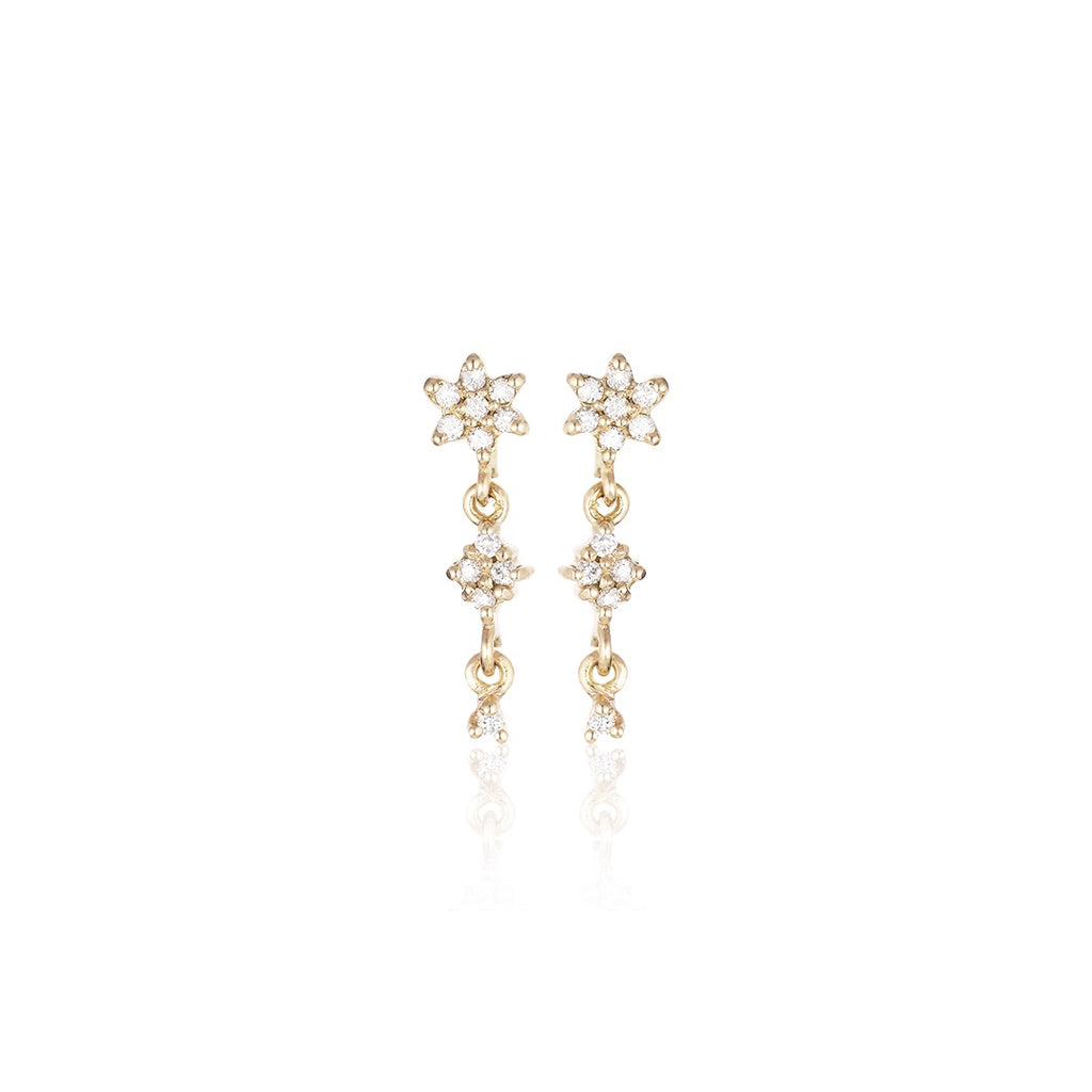 TUSCANY, Massa Small Earring, Gold/White
