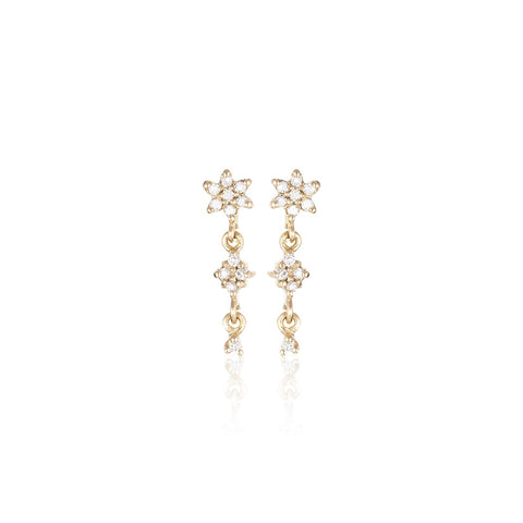 TUSCANY, Massa Small Earring, Gold/White