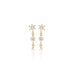 TUSCANY, Massa Small Earring, Gold/White