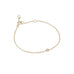 TUSCANY, Arezzo Small Bracelet, Gold/White