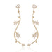 TUSCANY, Siena Earring, Gold/White