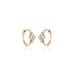 TUSCANY, Lucca Huggies 12mm, Gold/White