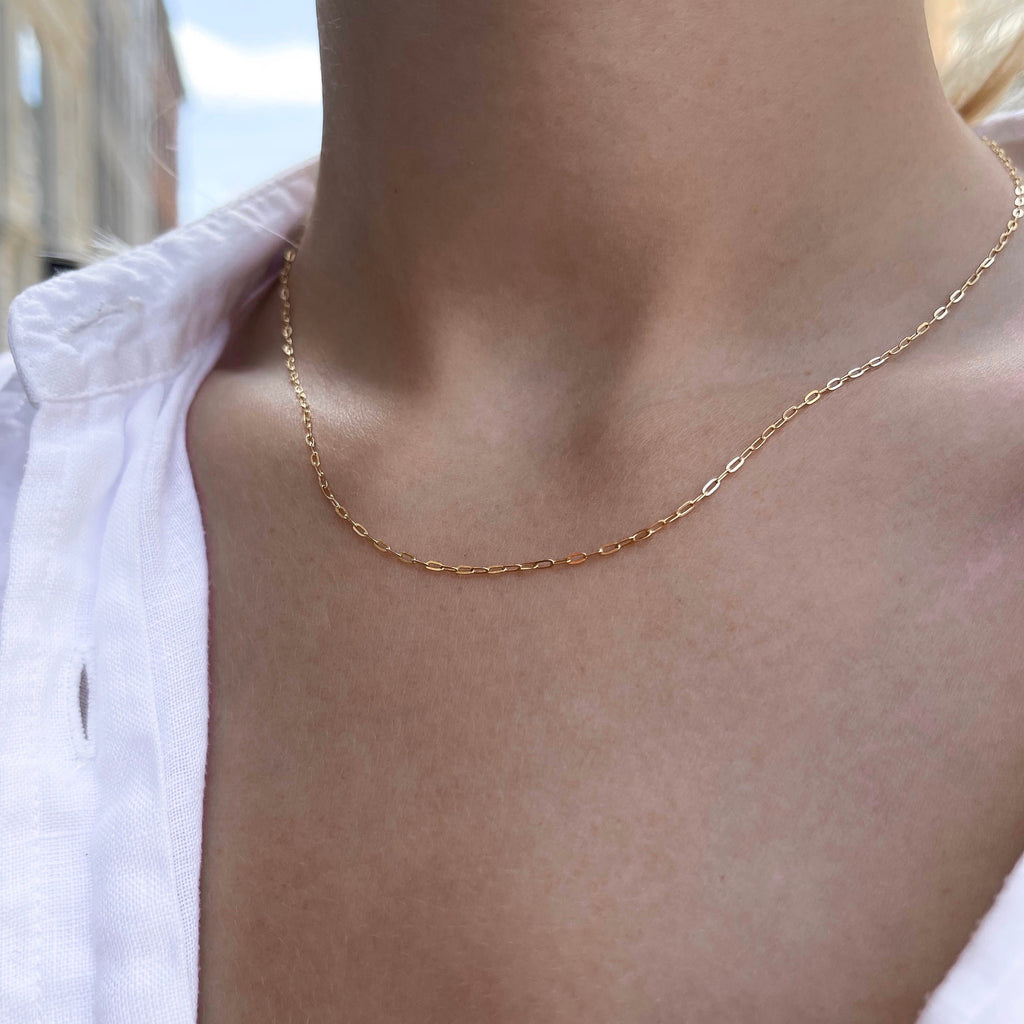 BASIC, Sèvre Necklace, Gold 9k