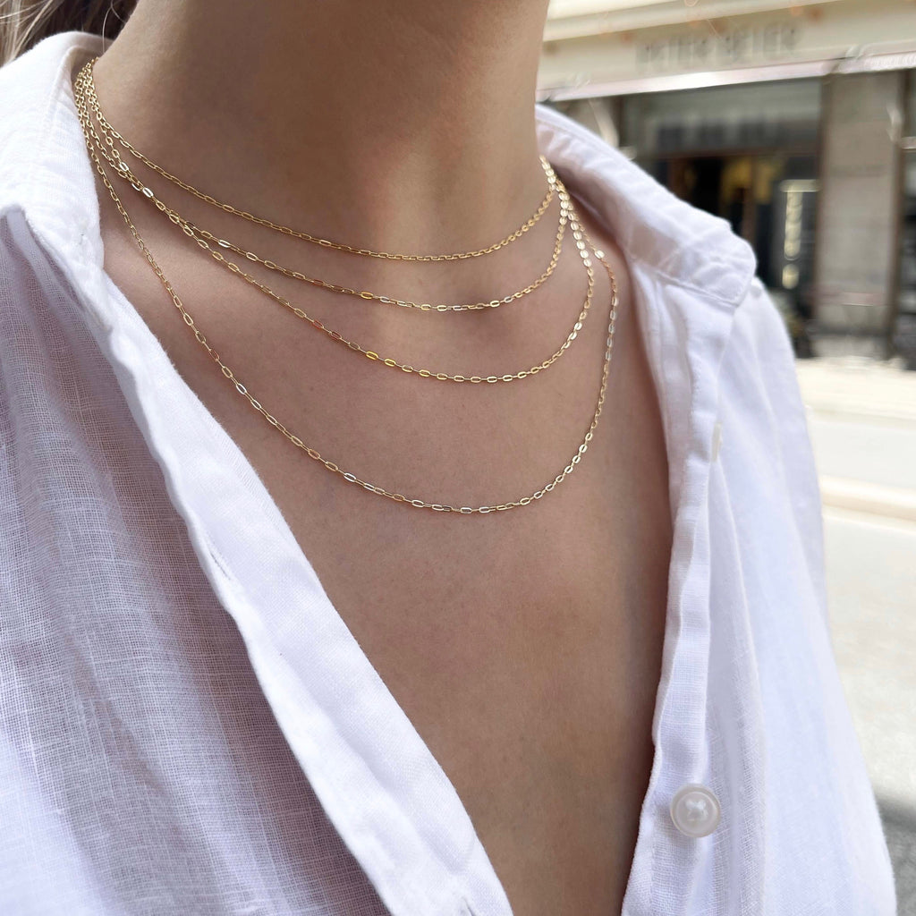 BASIC, Sèvre Necklace, Gold 9k