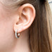 OLYMPIA, Hera Hoops 15mm 0,70ct, White/White