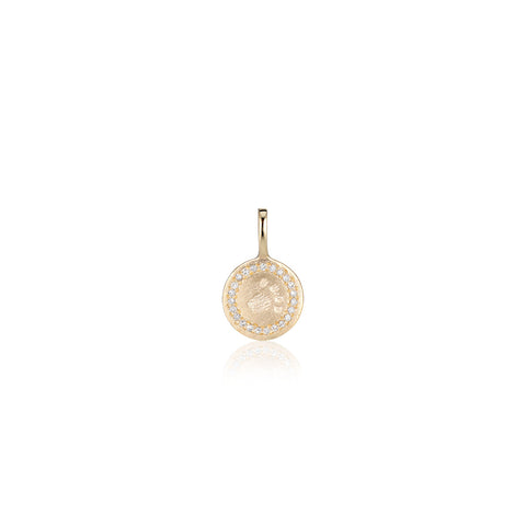 Paris, Flore Medaillon, Gold/diamonds