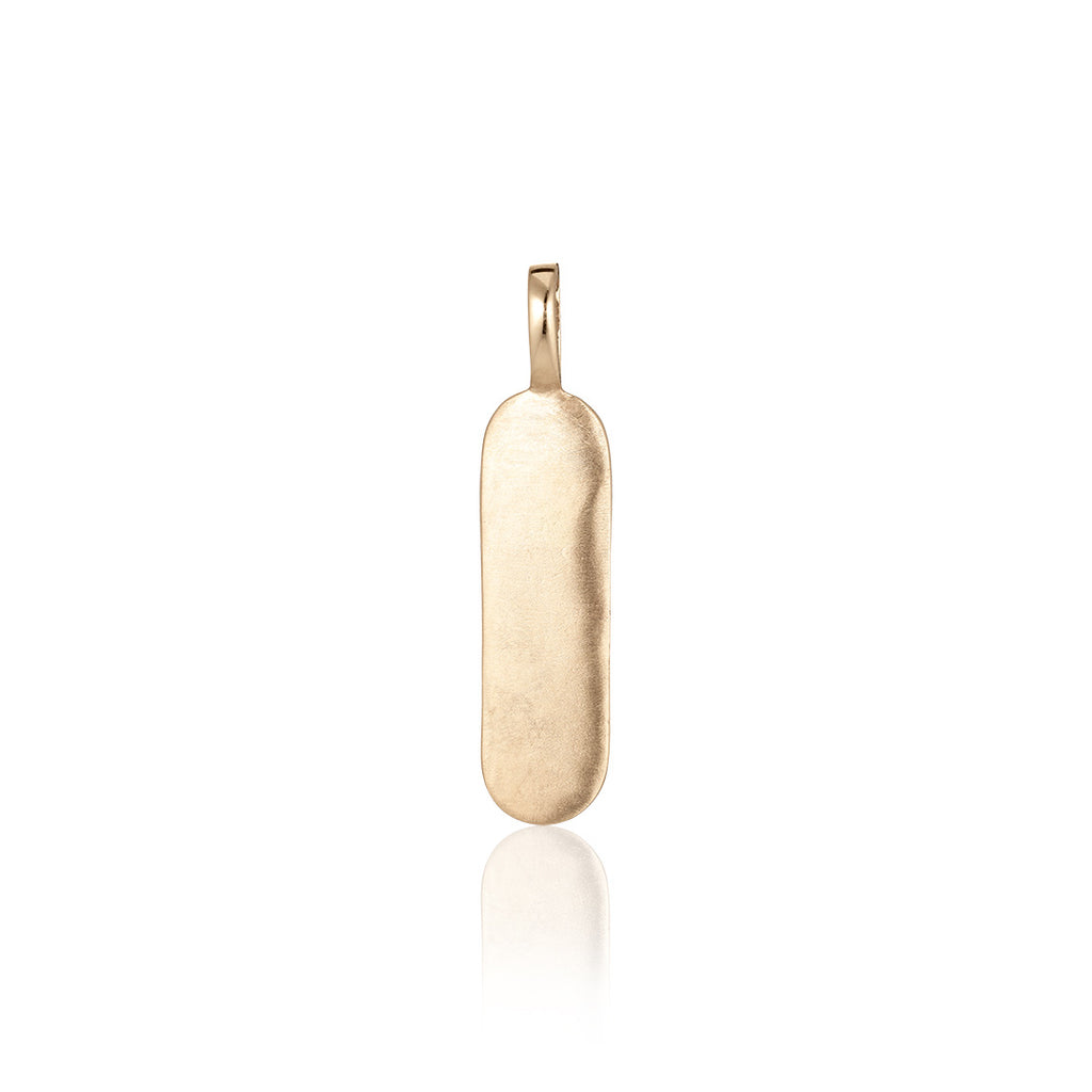Amsterdam, Leiden Long Pendant, Gold/Diamonds