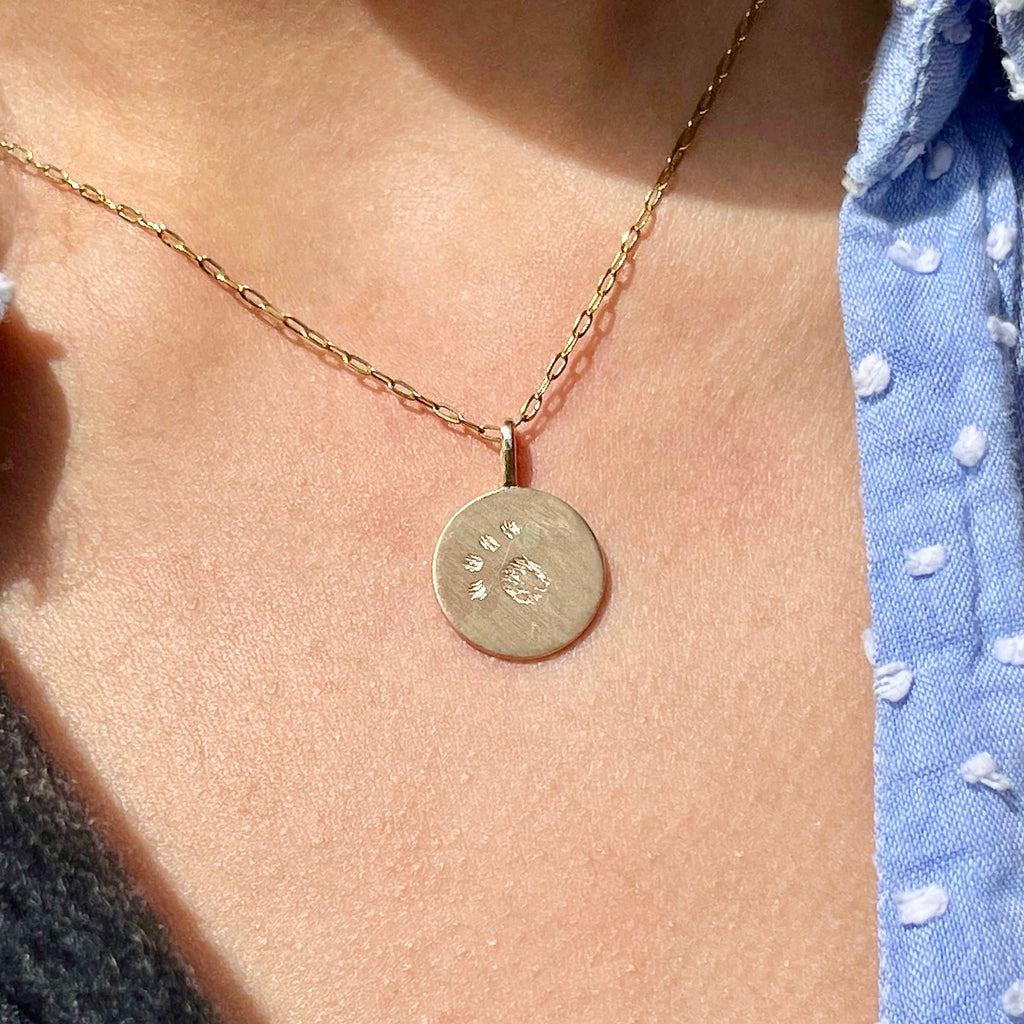 Paris, Large Select Medaillon, Gold