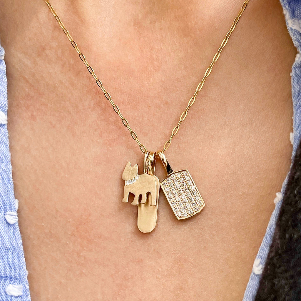 Paris, Paix Pendant, Gold/Diamonds