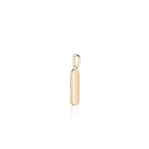 Amsterdam, Leiden Small Pendant, Gold/Diamonds
