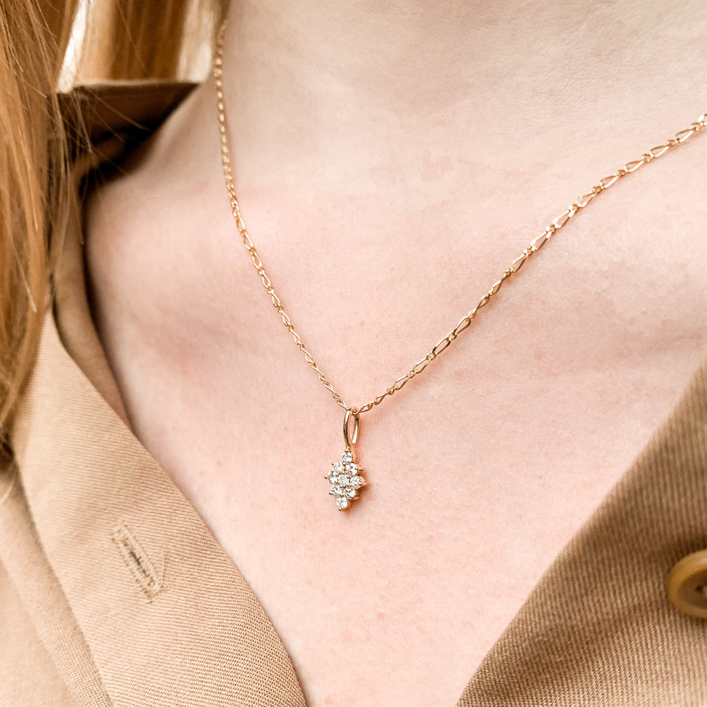 OLYMPIA, Dianysos Pendant, Gold/White