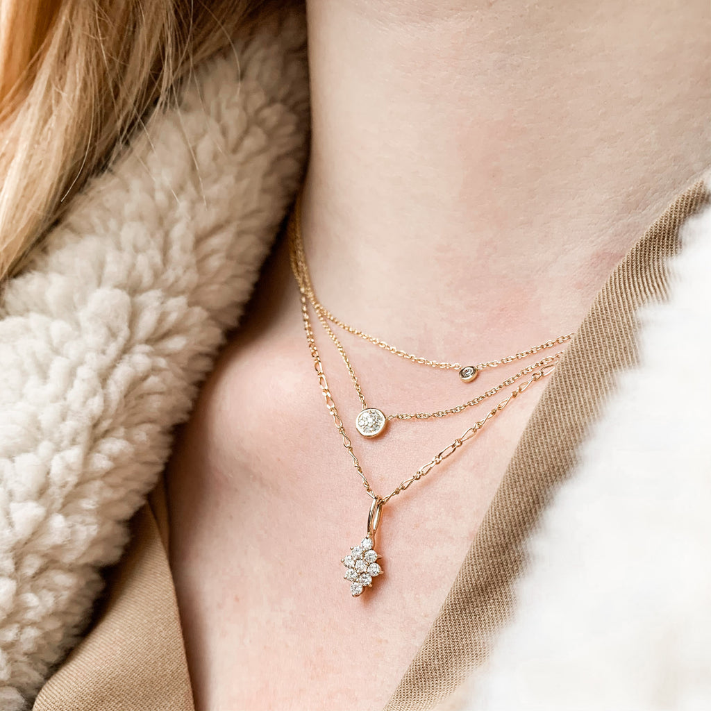 OLYMPIA, Dianysos Necklace, Gold/White