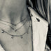 RIO, Move Necklace, White/WhiteDiamonds