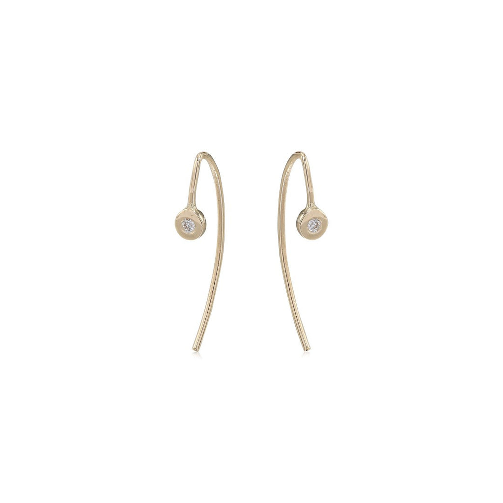 RIO, Light Harmony Earring, Gold/White