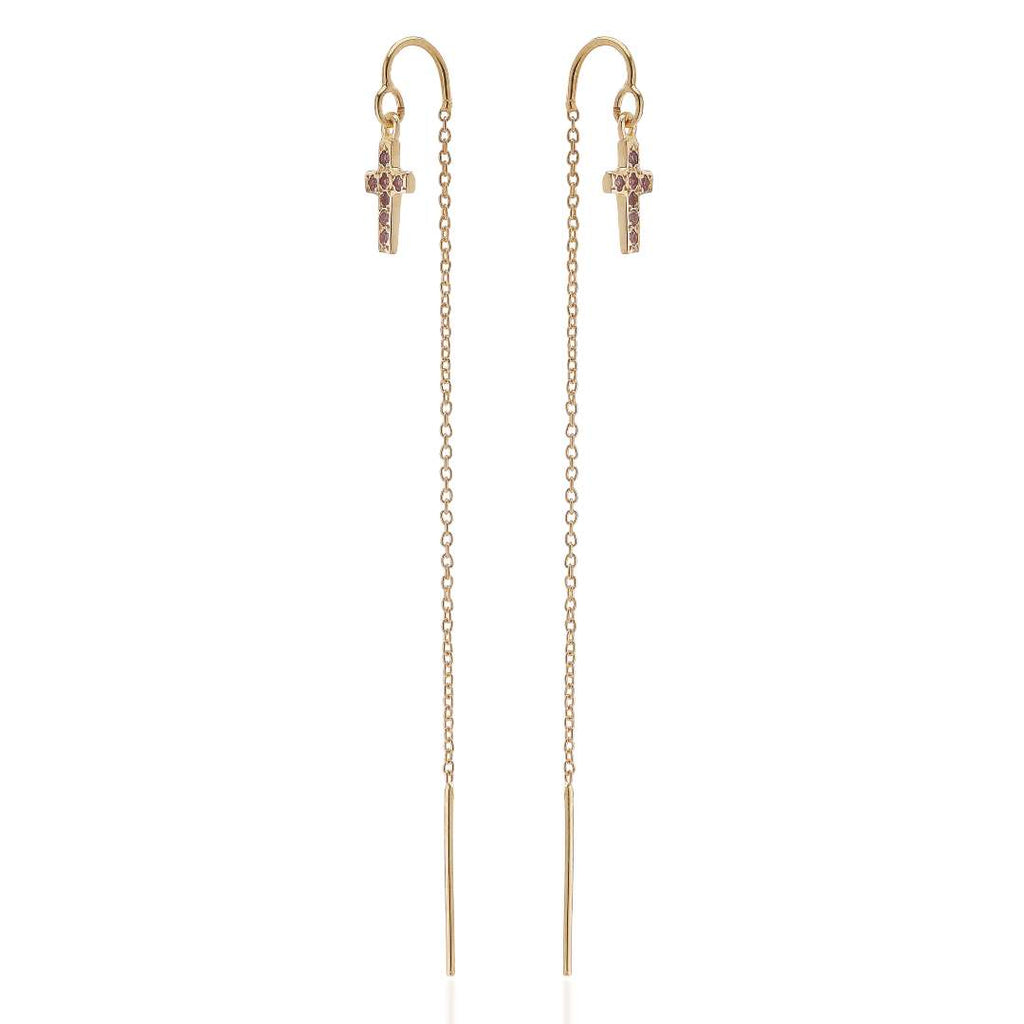 ATLANTIS, Mystic Dangles, Citrine/Golden