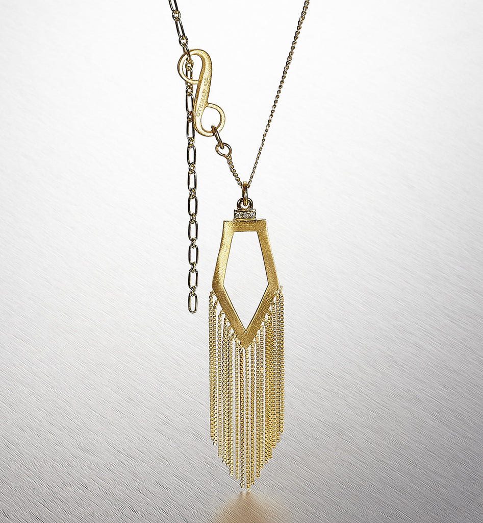 PENTAGON, Dangles Necklace