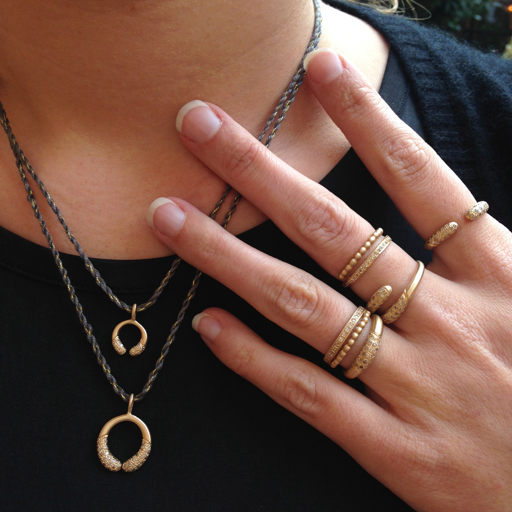 YANG, Yin Small Pendant