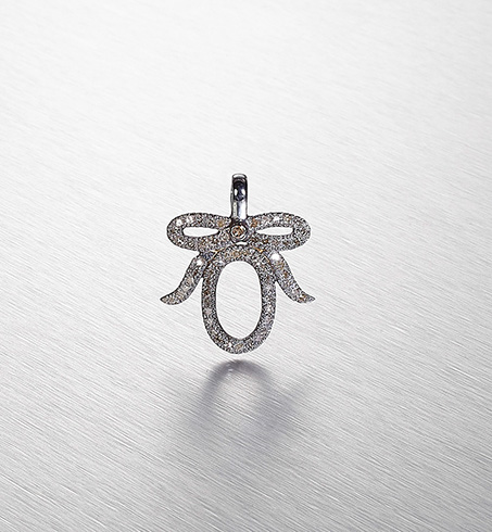 DIAMONDS, Bow Pendant Large