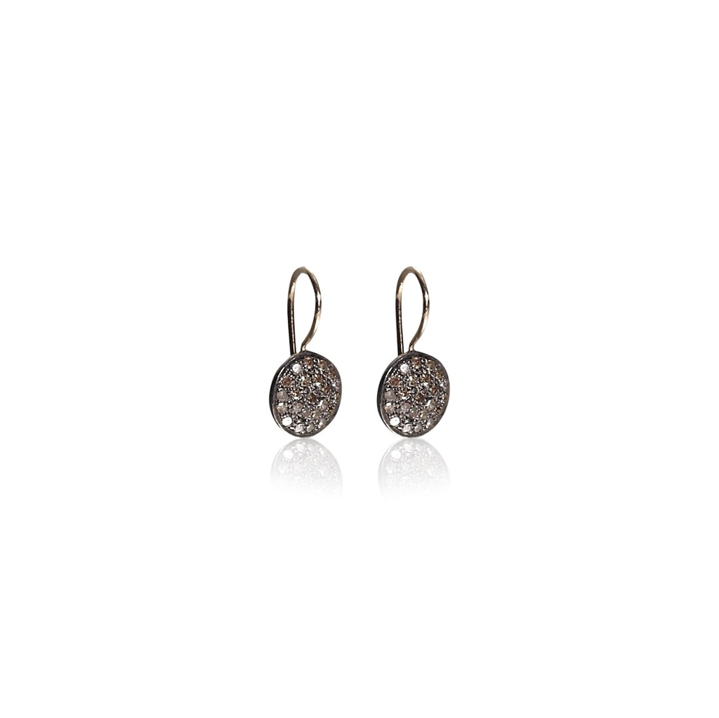 CIRCLE LINE, Circle Earring, Mix/Dark