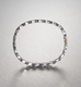 DIAMONDS, All Braided Bangle, Silver