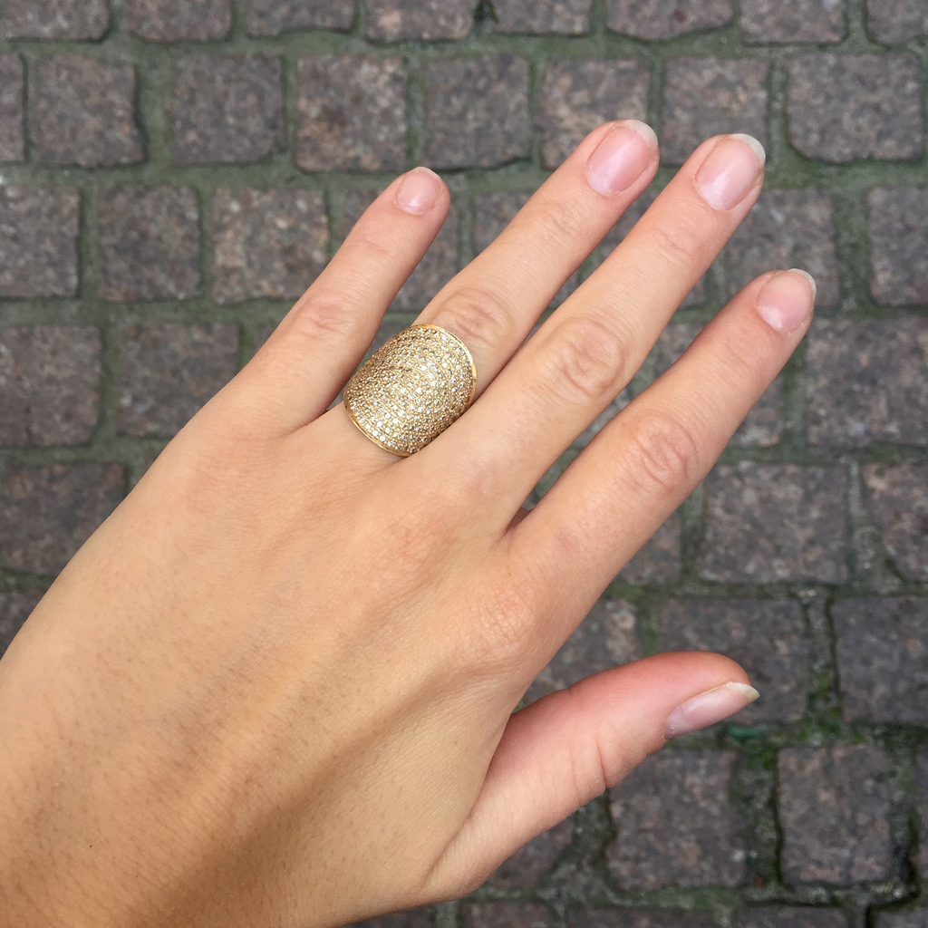 SUPER ELLIPSE, Fold Over Ring