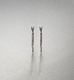 DIAMONDS, Medium Hoops 25mm, Gold