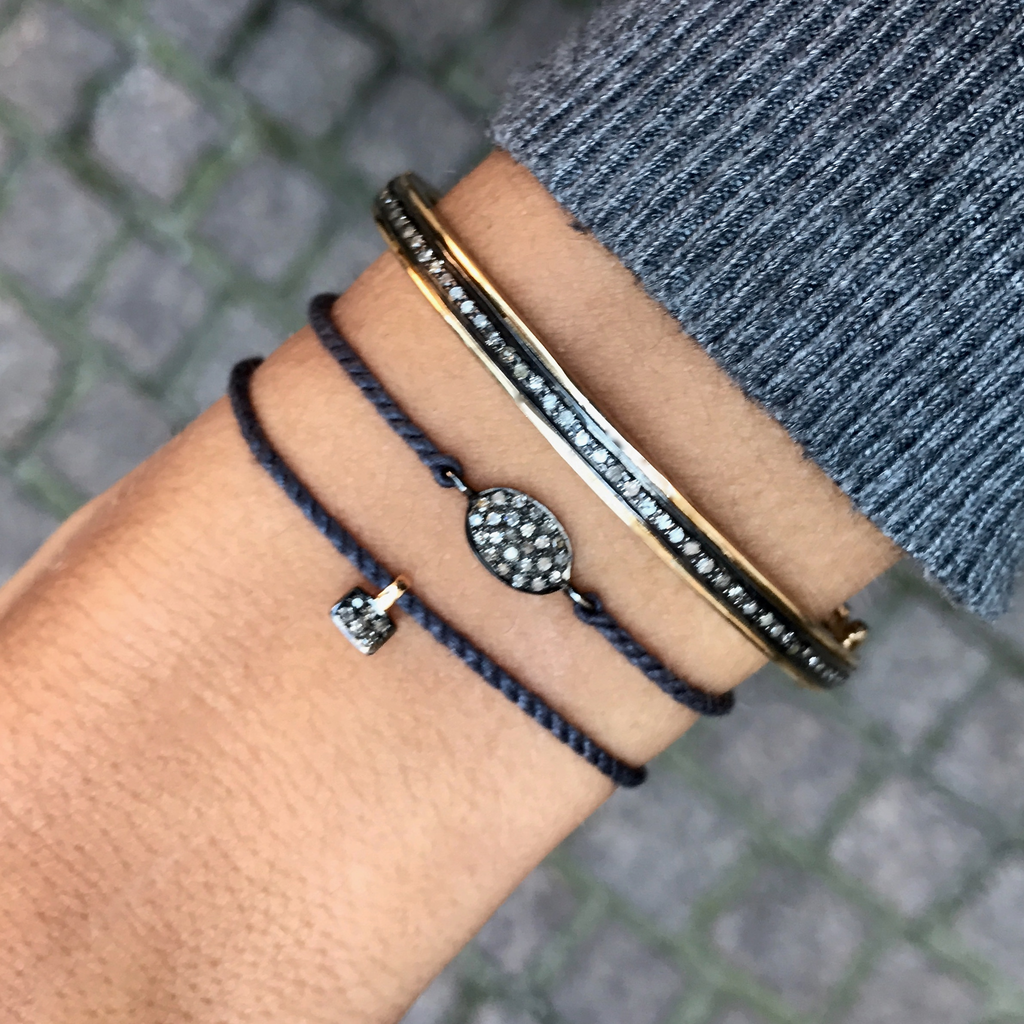 BOSTON, 1-line Bangle Size 2