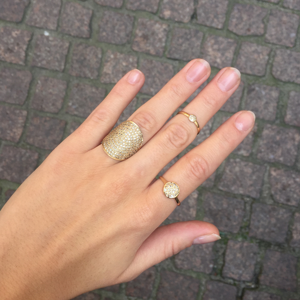 SUPER ELLIPSE, Fold Over Ring