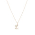 LETTERS, Z Pendant, Gold