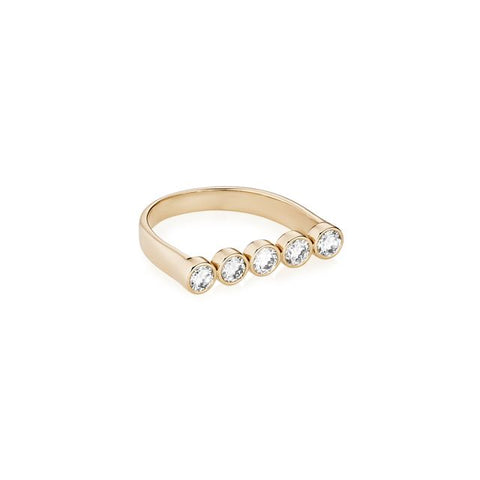 VENICE, del Remedio Signet 0,79ct , Gold/Diamonds