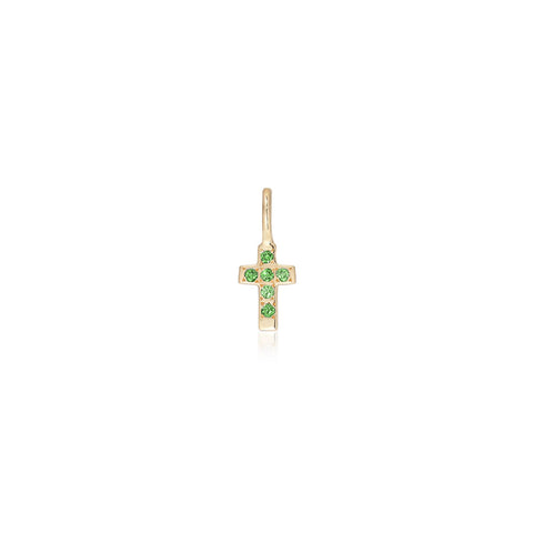 CONSTANTINOBLE, Byzans Small Pendant, Gold/Emerald