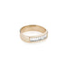 AMSTERDAM, Hooch Signet Baguette 0,41ct, Gold/White
