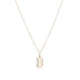 LETTERS, B Diamond Pendant 0,10ct, Gold/Diamonds