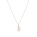 LETTERS, D Diamond Pendant 0,10ct, Gold/Diamonds