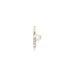 LETTERS, P Diamond Pendant 0,10ct, Gold/Diamonds