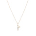 LETTERS, P Diamond Pendant 0,10ct, Gold/Diamonds