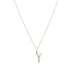 LETTERS, Y Diamond Pendant 0,10ct, Gold/Diamonds