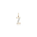 LETTERS, Z Diamond Pendant 0,10ct, Gold/Diamonds
