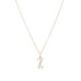 LETTERS, Z Diamond Pendant 0,10ct, Gold/Diamonds