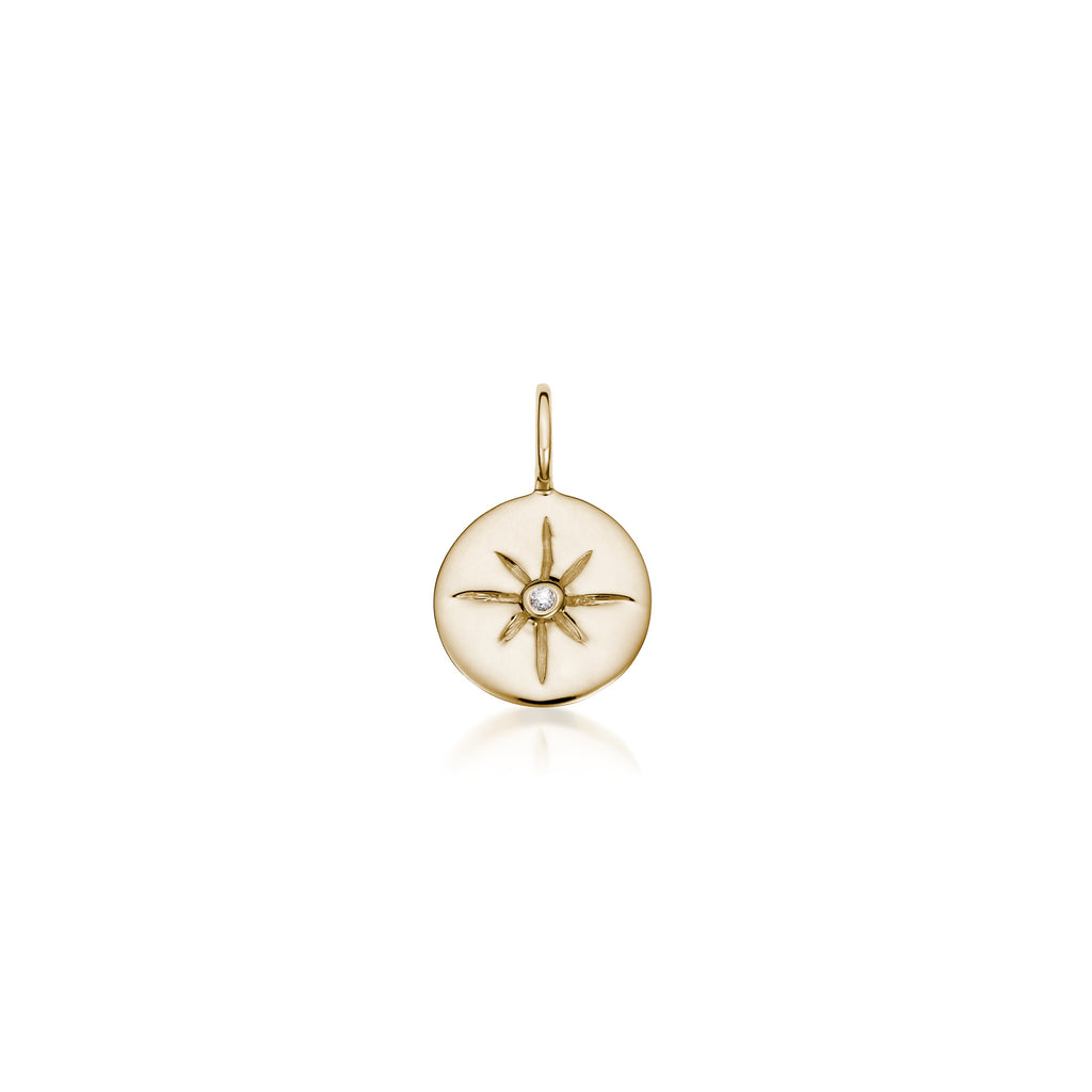 ATLANTIS, North Star JUBILEE pendant, Gold/Diamond