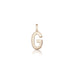 LETTERS, G Mega Pendant, Gold