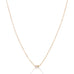 SEATTLE, Flight Duo Necklace, Gold/Diamond