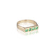 AMSTERDAM, Eyck Signet Ring, Gold/Emerald