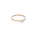 ROME, Cupola Oval 0,15 tcw, Gold/White