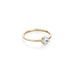 ROME, Pantheon Oval 0,50 tcw, Gold/White