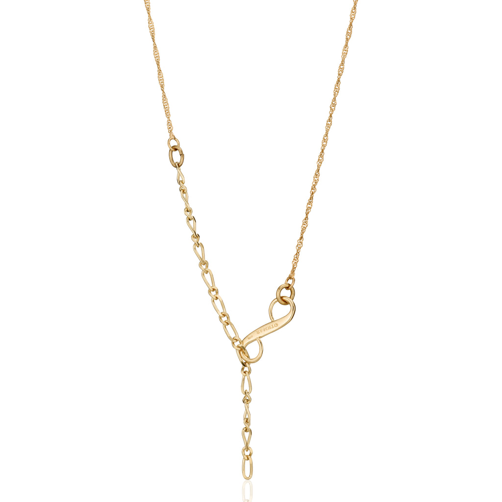 BASIC, S-clasp Twirl Chain, Golden